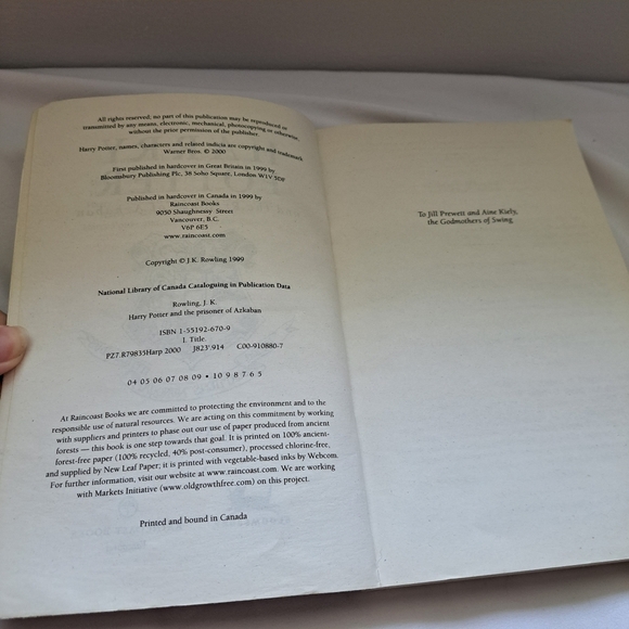 Harry Potter and the Prisoner of Azkaban J. K. Rowling Paper Back - Picture 9 of 13